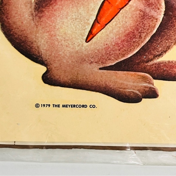 vtg 1970s meyercord decals easter bunny transfer retro 79 crafts - Picture 2 of 5